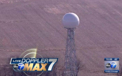 EEC fornece primeiro radar meteorológico banda-s de dupla polarização para Estação de TV em Chicago, EUA
